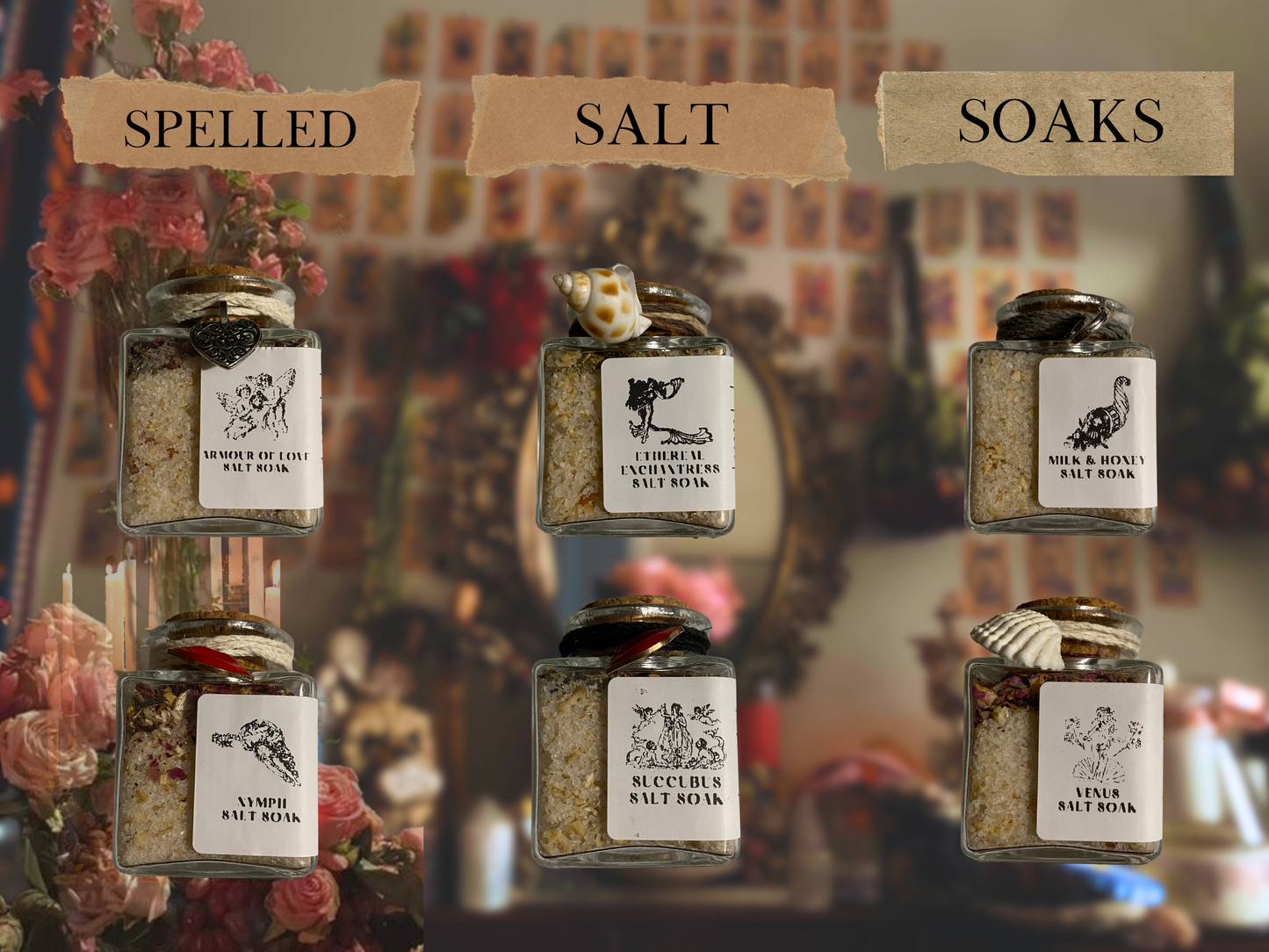 spelled salt soak(s)