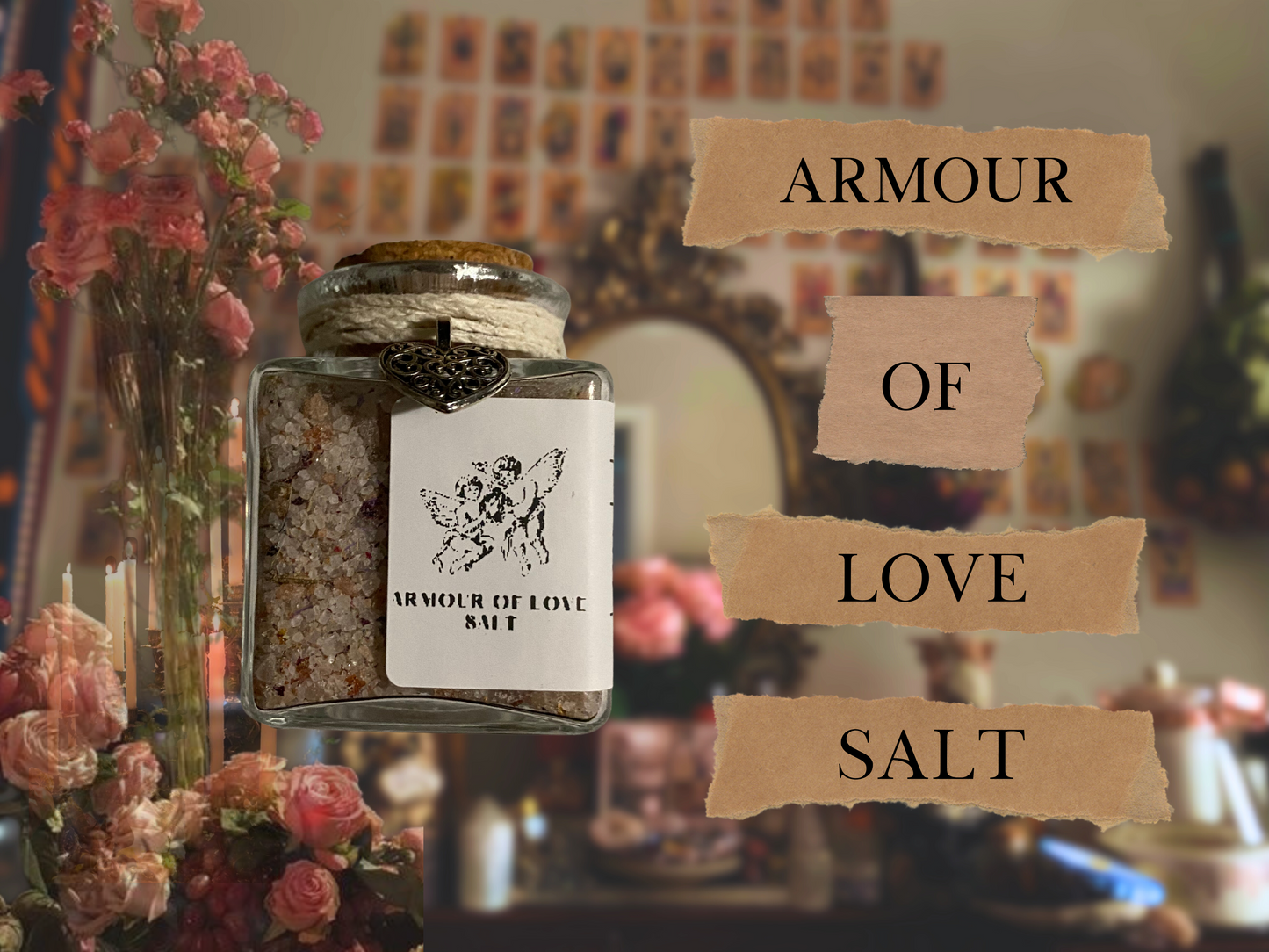 armour of love | love salt | spelled ritual salt