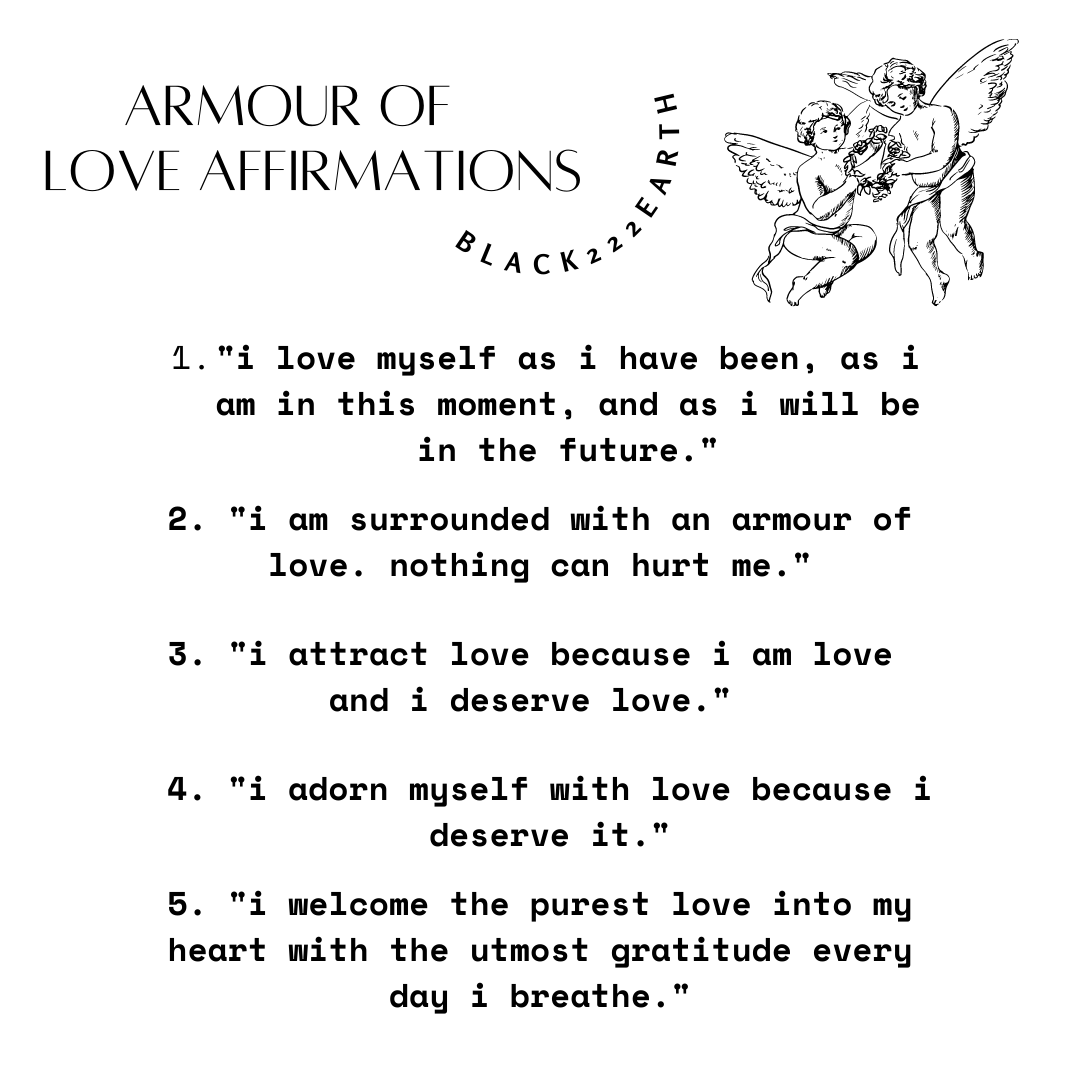 armour of love | love salt | spelled ritual salt