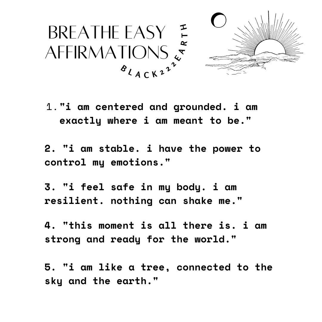 breathe easy | spelled centering & grounding ritual oil