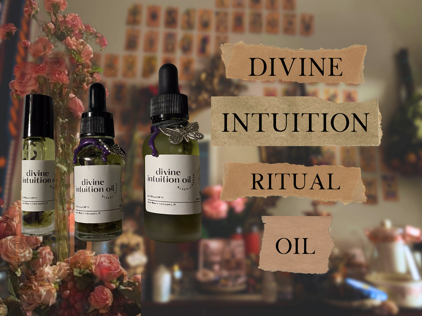 divine intuition | spelled divination ritual oil