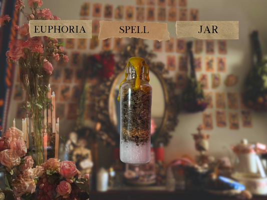 euphoria spell jar | witch bottle