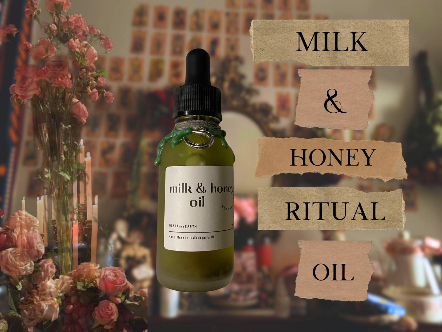 milk & honey | spelled prosperity ritual oil