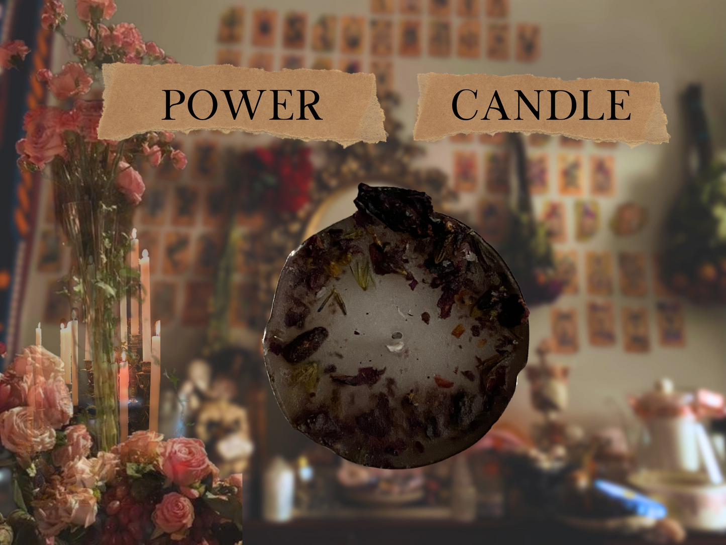 power candle(s) | spelled ritual candles