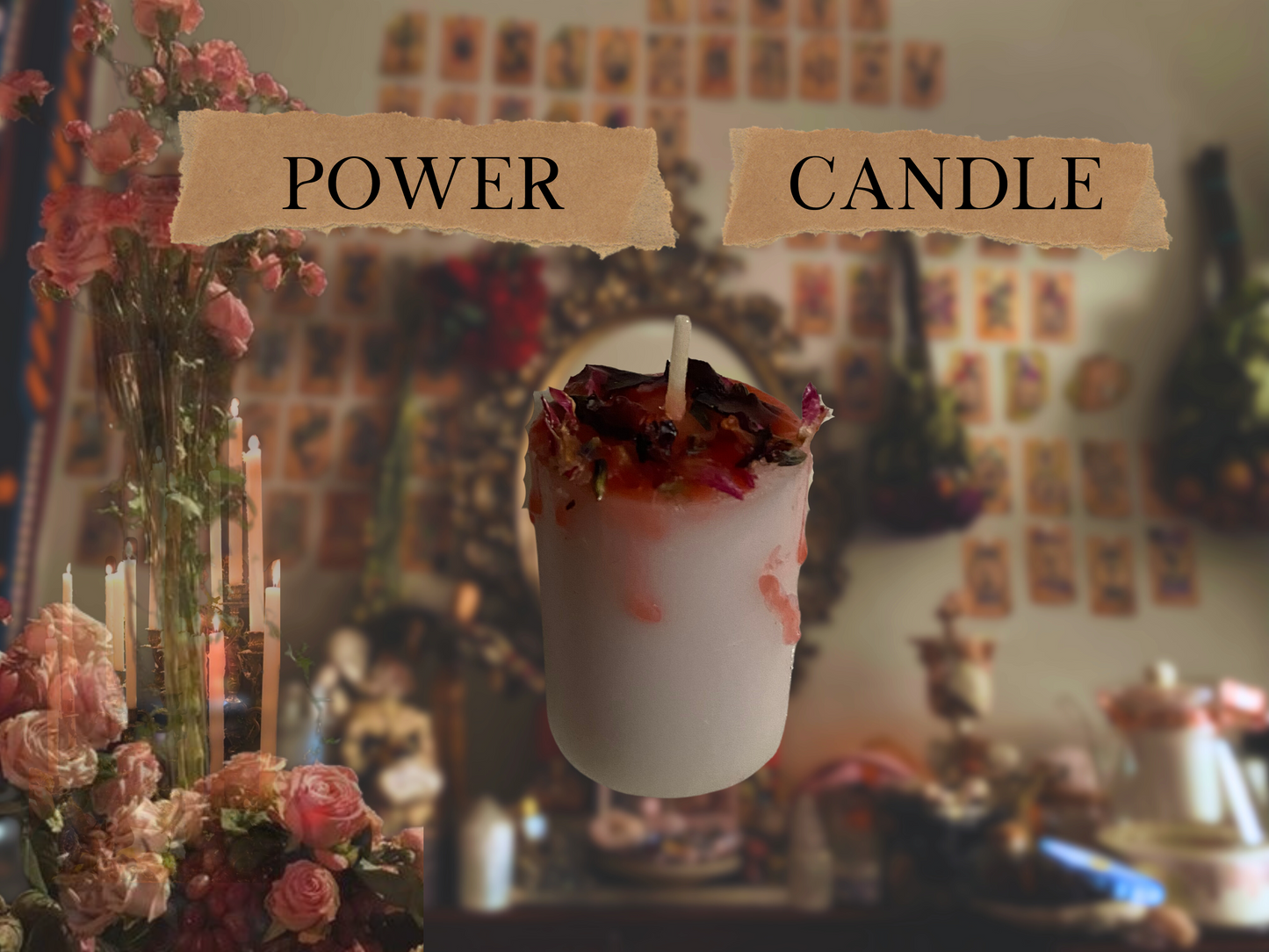 power candle(s) | spelled ritual candles