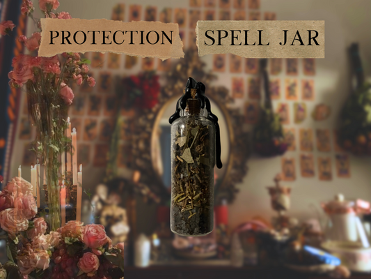protection spell jar | witch bottle