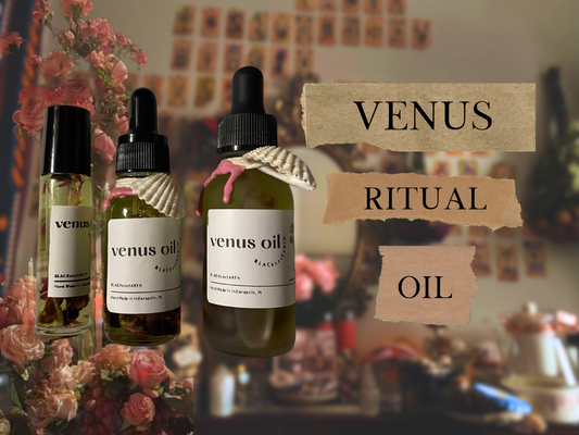 venus | spelled attraction ritual oil