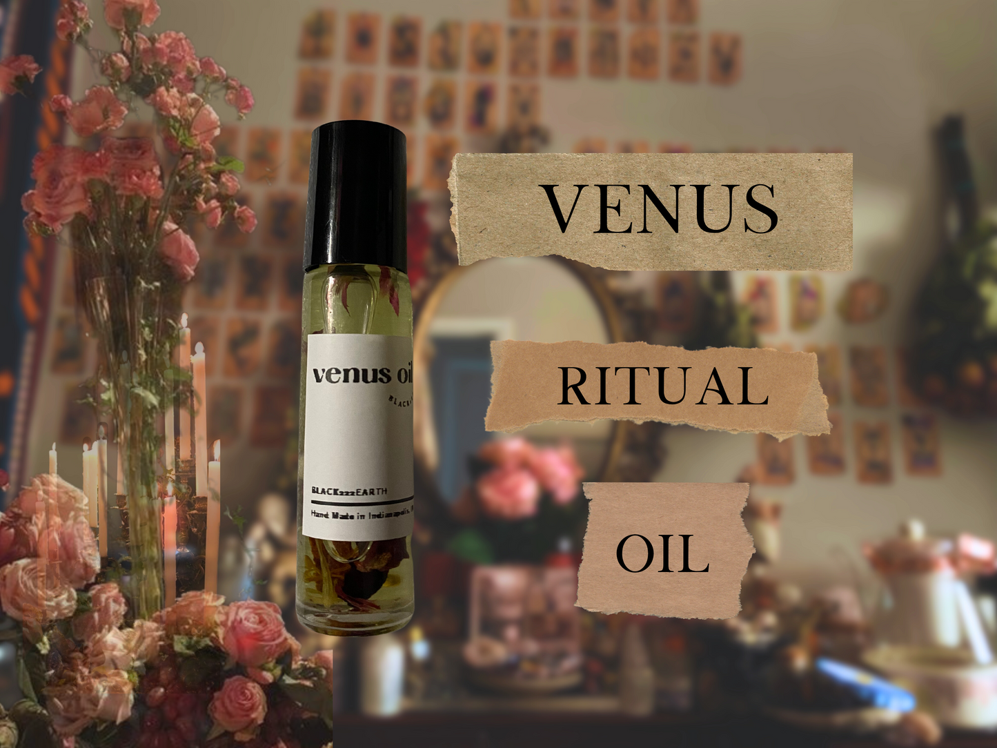 venus | spelled attraction ritual oil