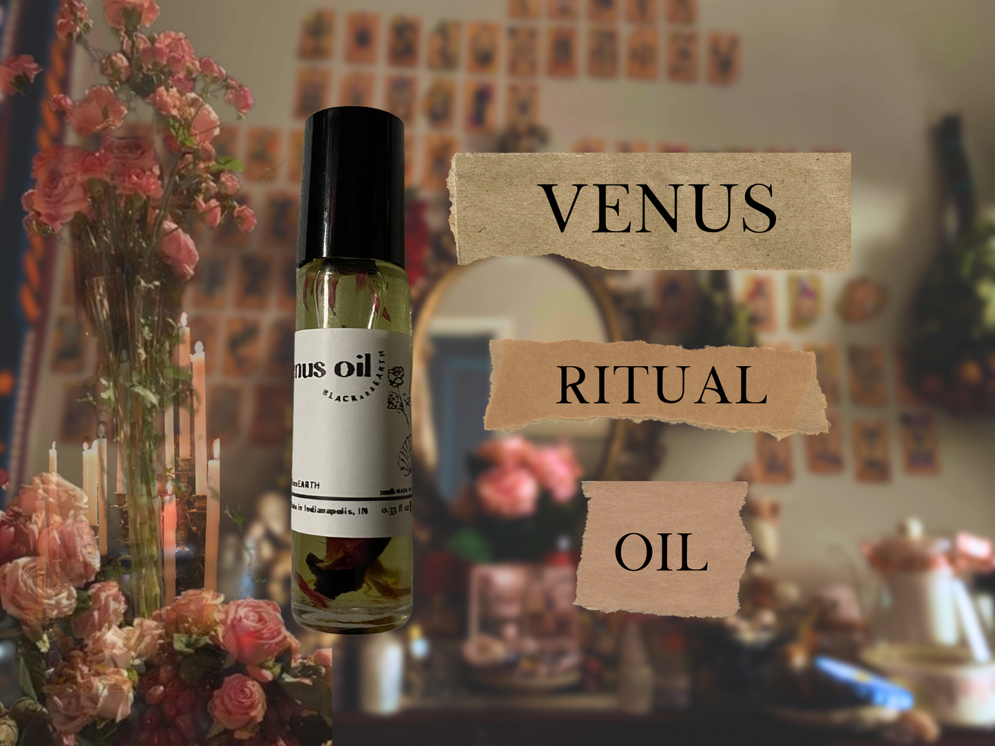 venus | spelled attraction ritual oil