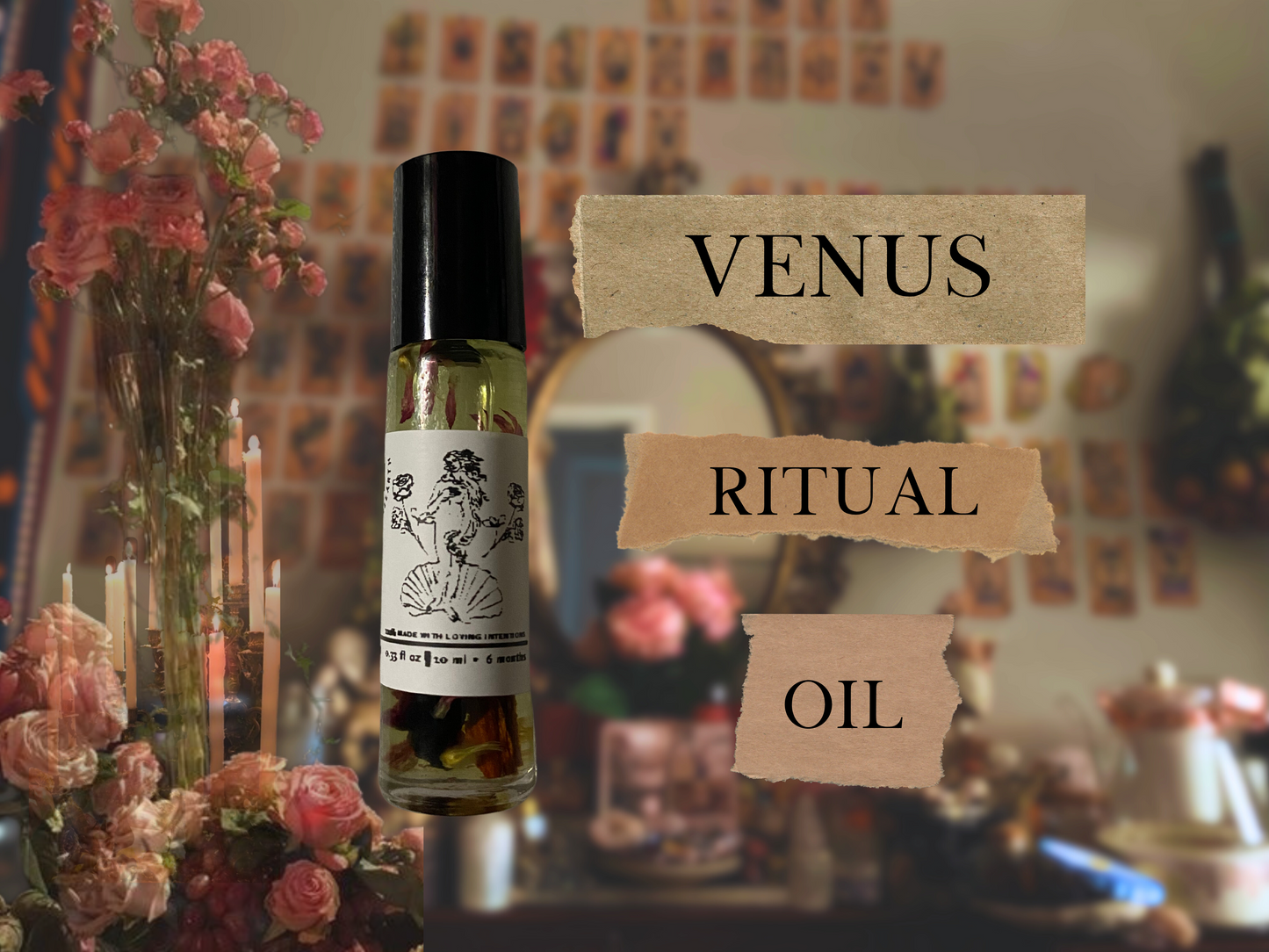 venus | spelled attraction ritual oil