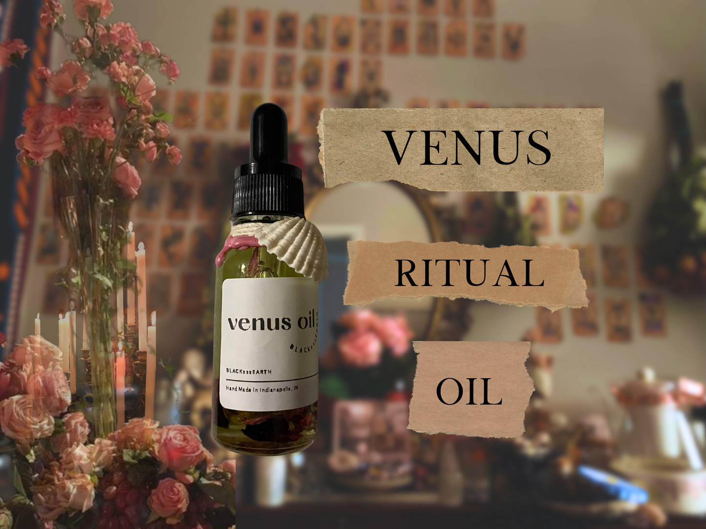 venus | spelled attraction ritual oil