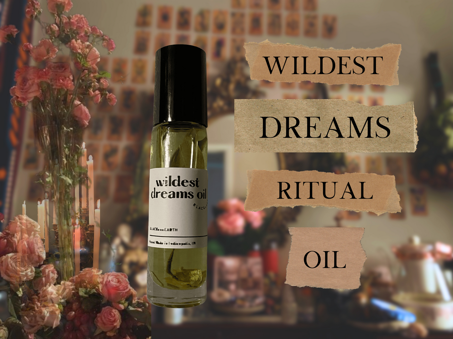 wildest dreams | spelled manifestation ritual oil