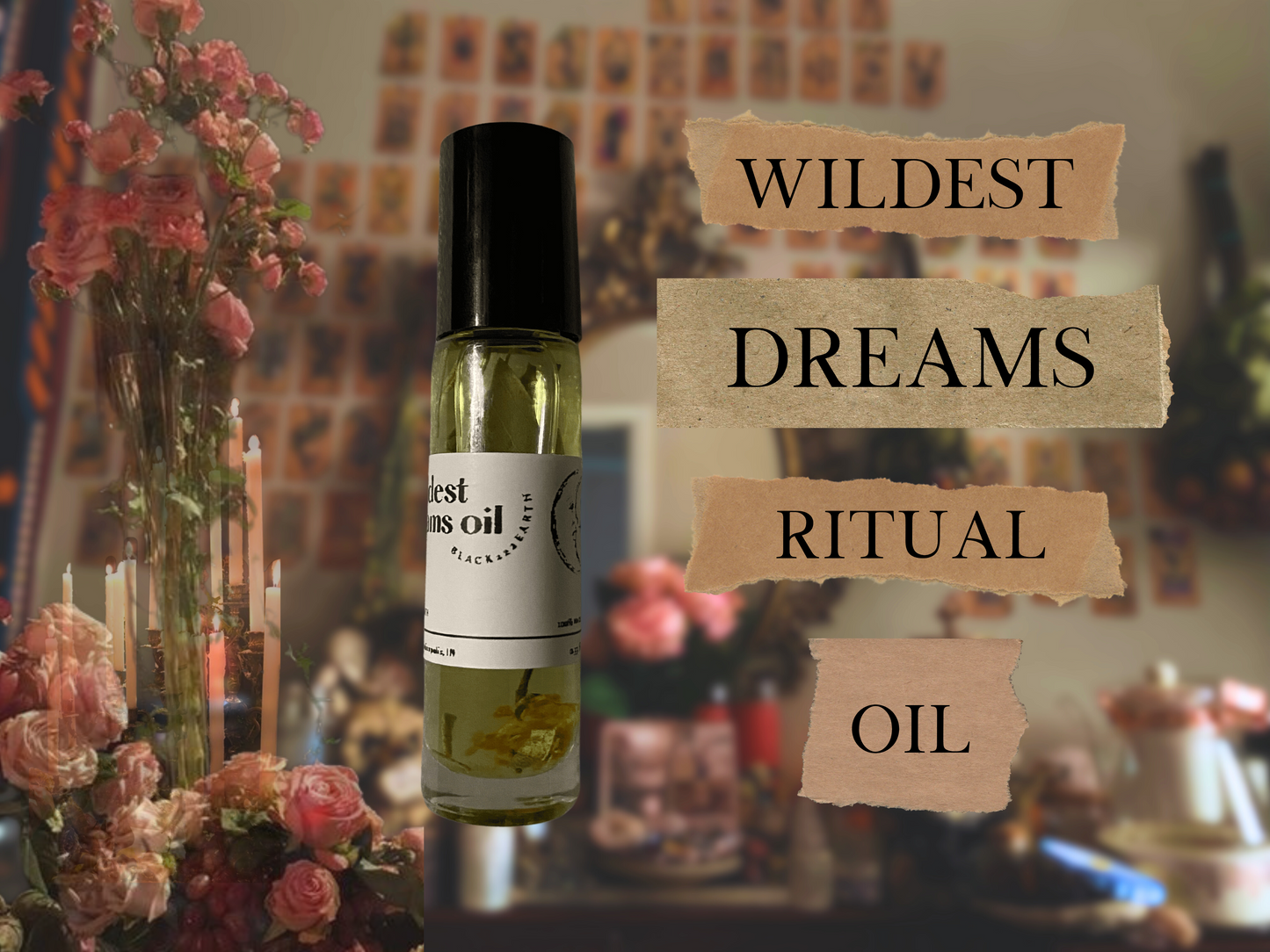 wildest dreams | spelled manifestation ritual oil