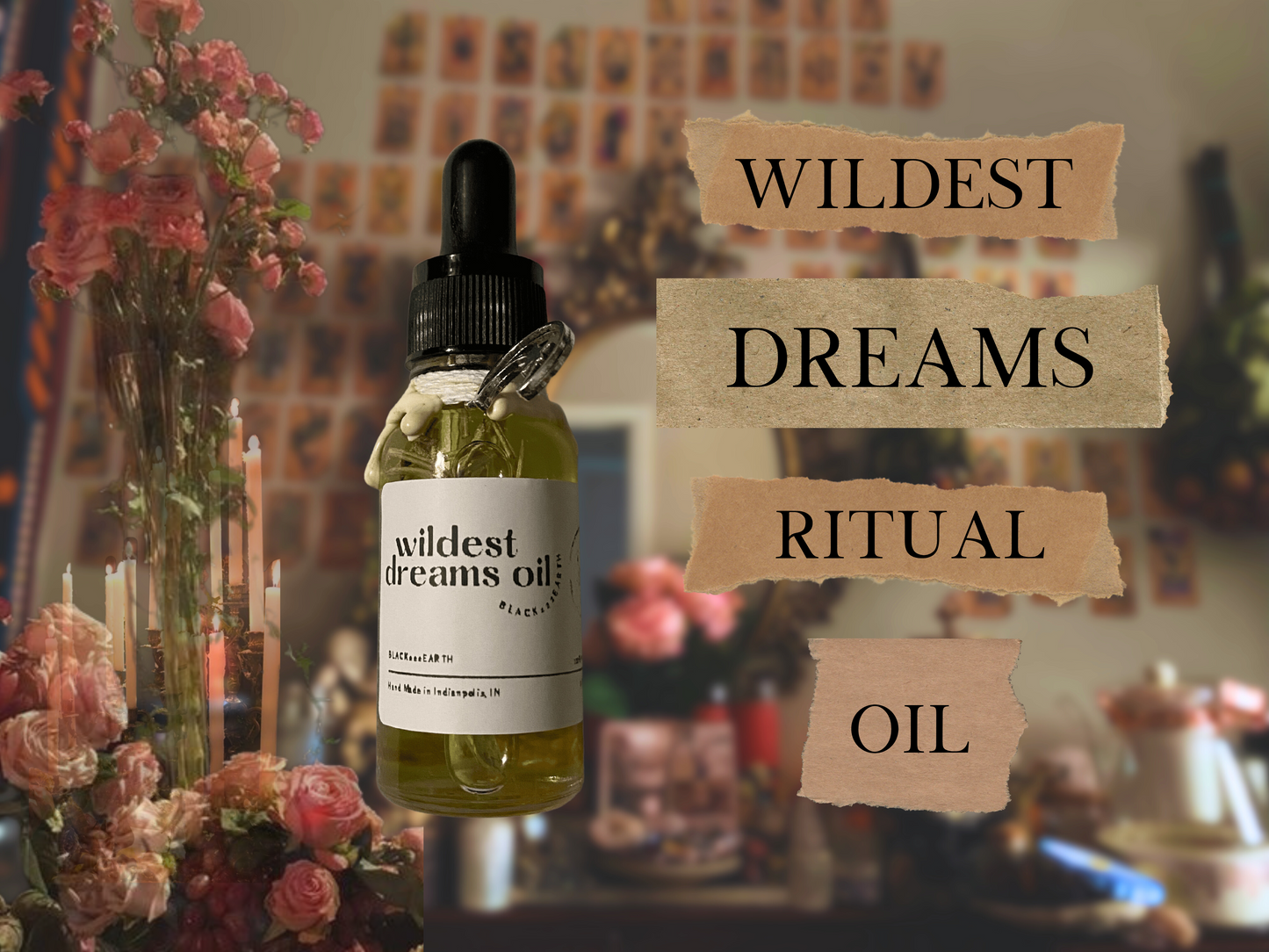 wildest dreams | spelled manifestation ritual oil