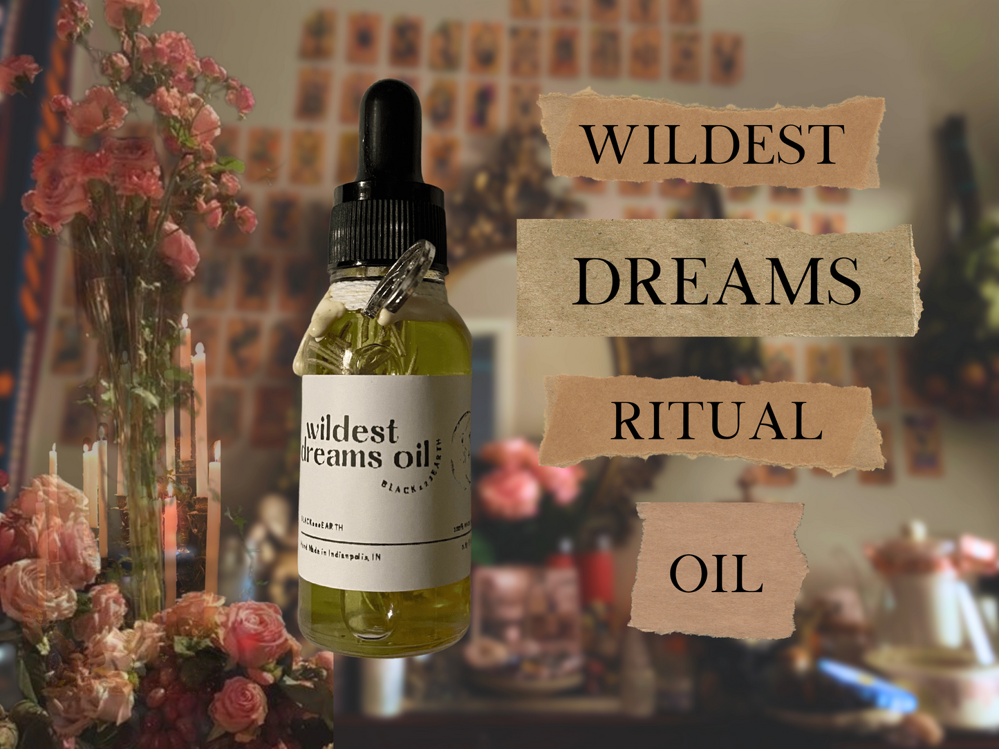 wildest dreams | spelled manifestation ritual oil