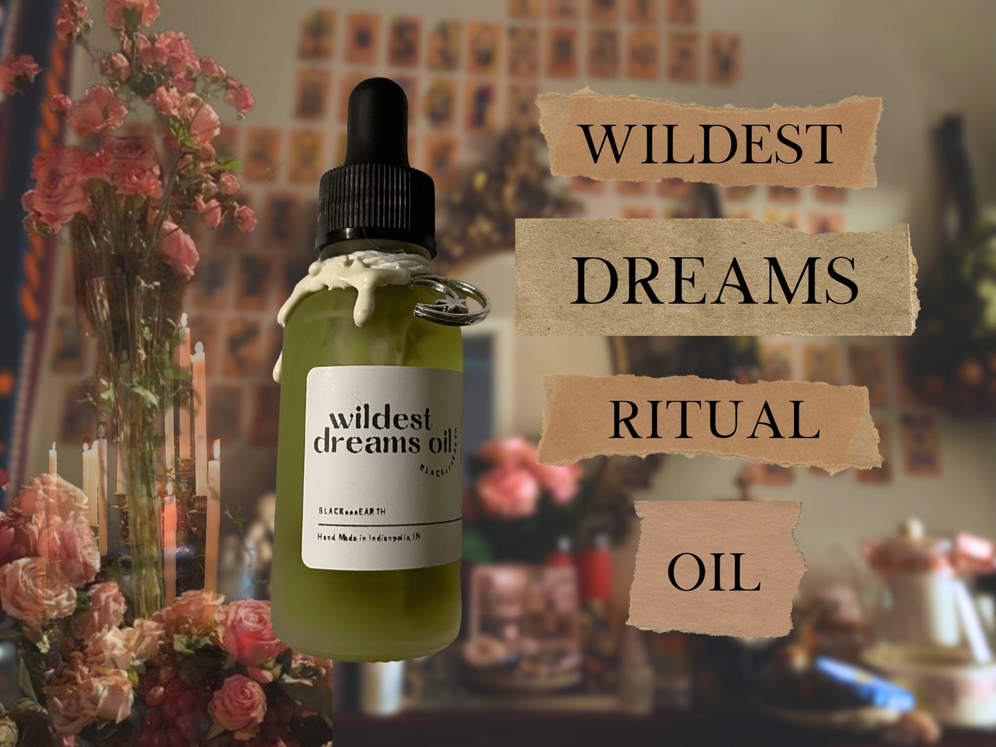 wildest dreams | spelled manifestation ritual oil