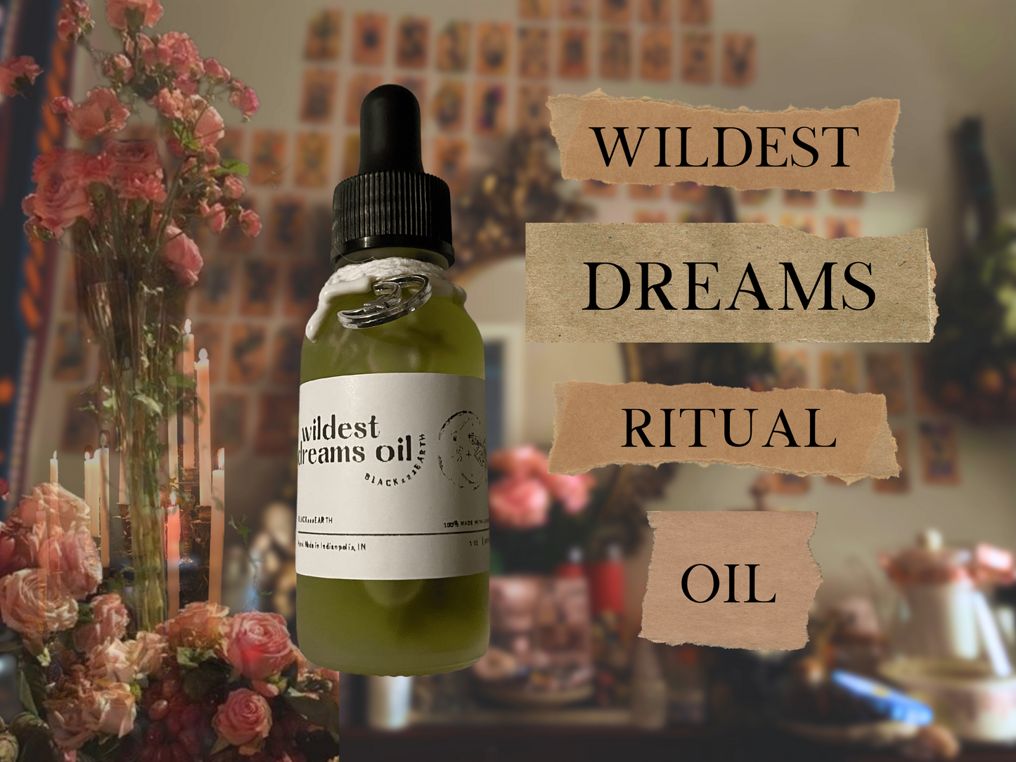 wildest dreams | spelled manifestation ritual oil