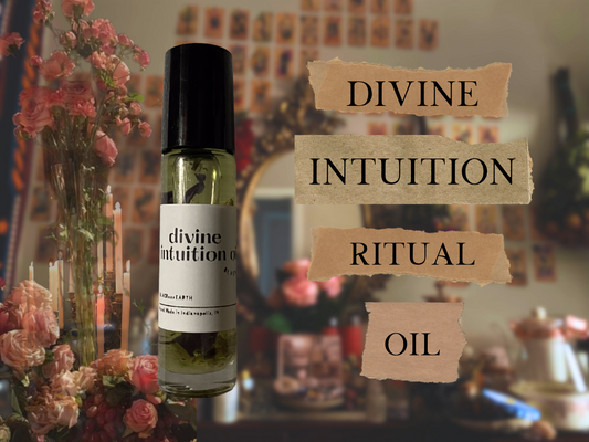 divine intuition | spelled divination ritual oil