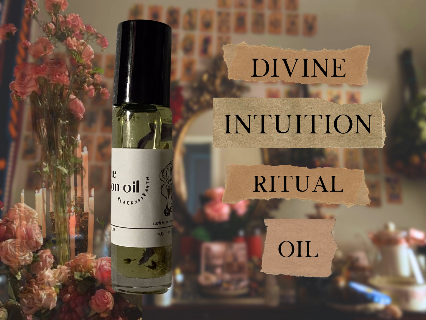 divine intuition | spelled divination ritual oil