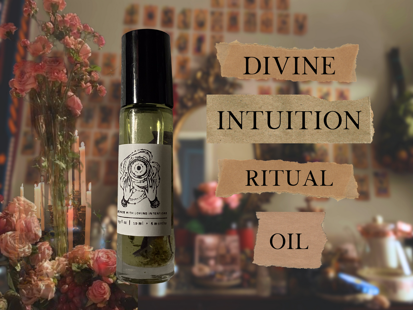 divine intuition | spelled divination ritual oil