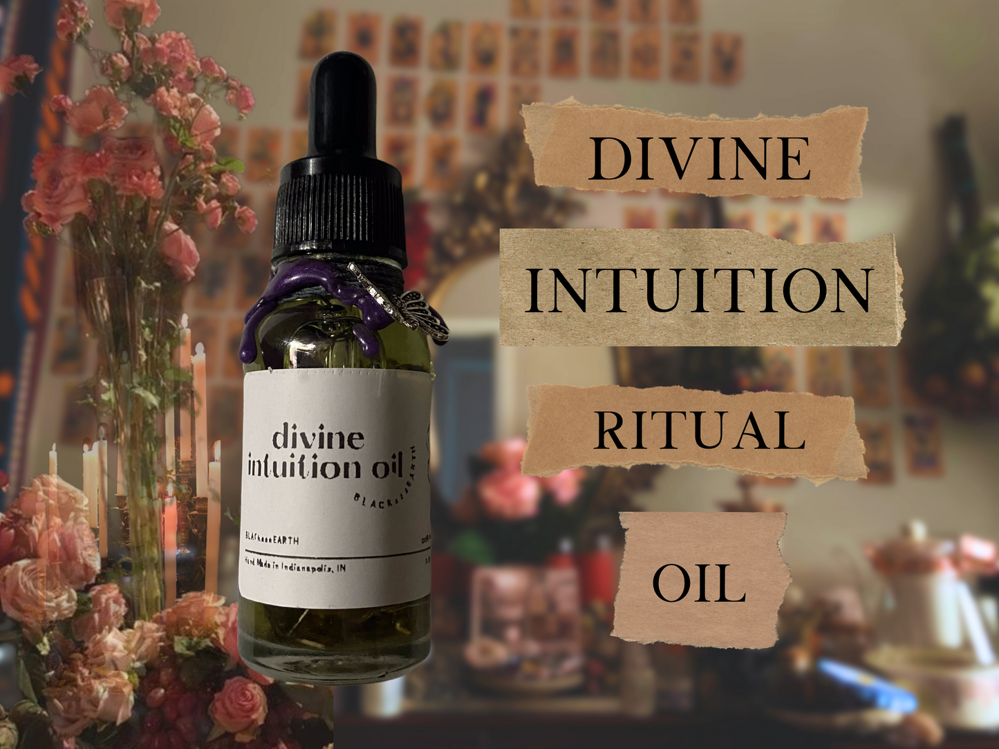 divine intuition | spelled divination ritual oil