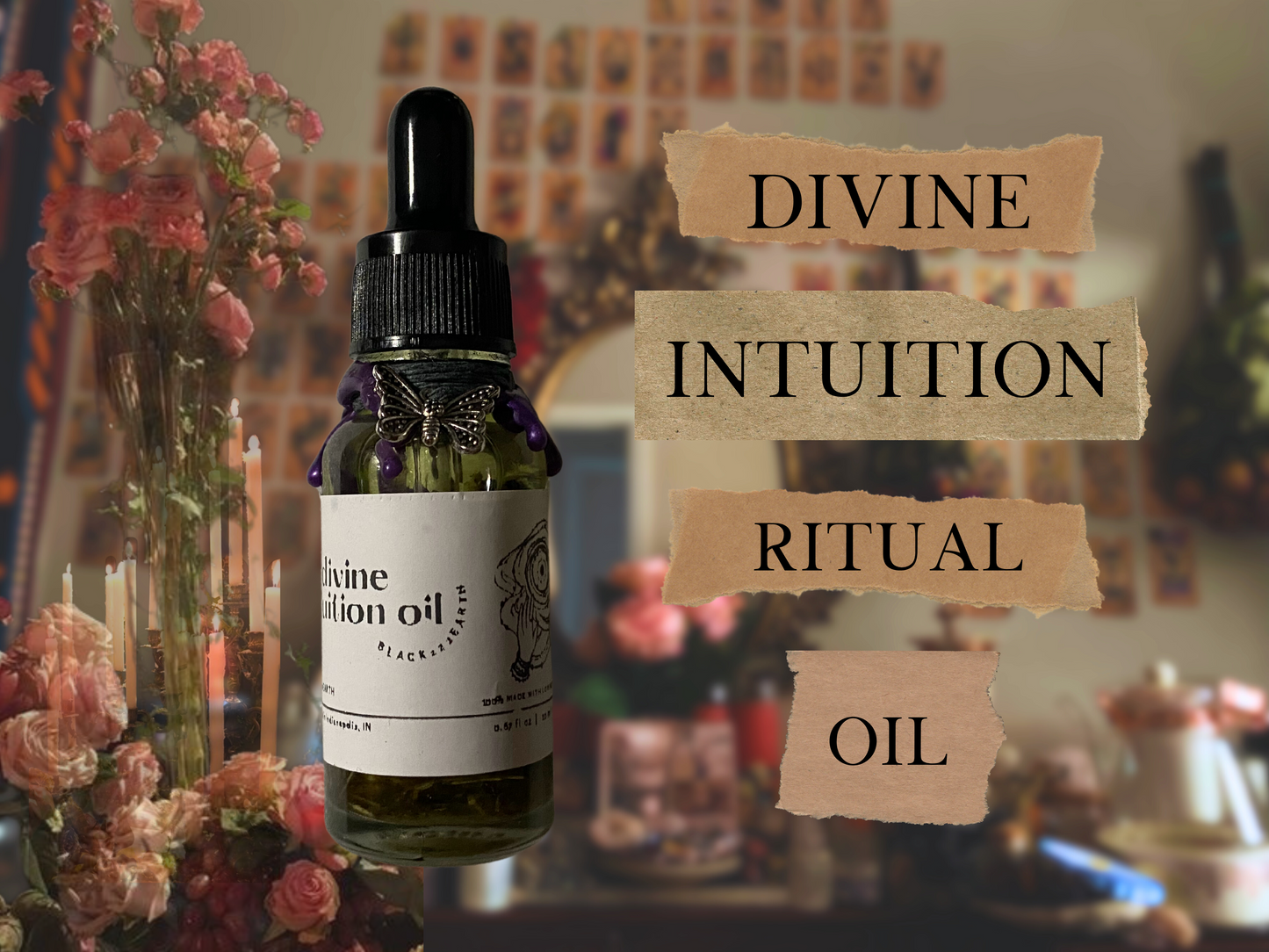 divine intuition | spelled divination ritual oil