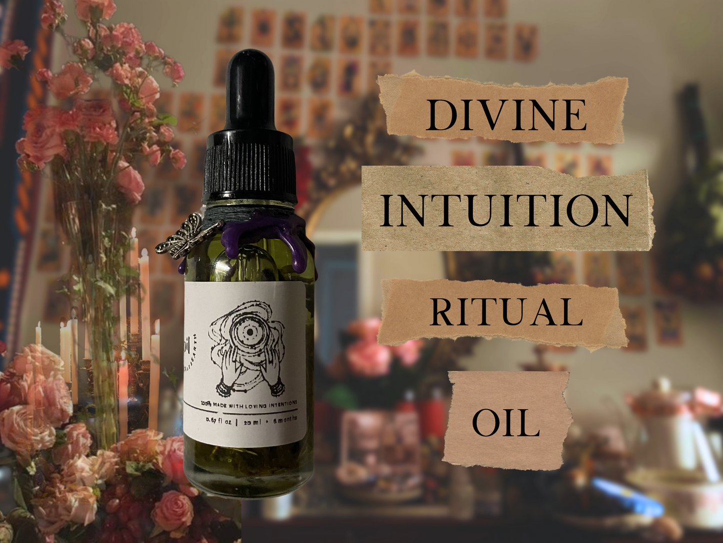 divine intuition | spelled divination ritual oil