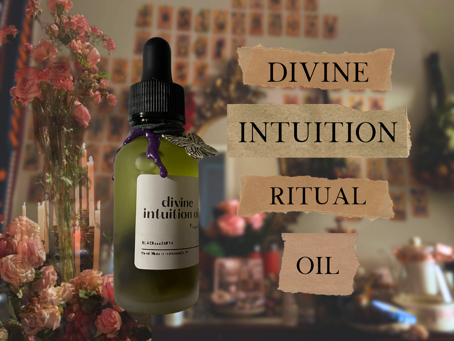 divine intuition | spelled divination ritual oil