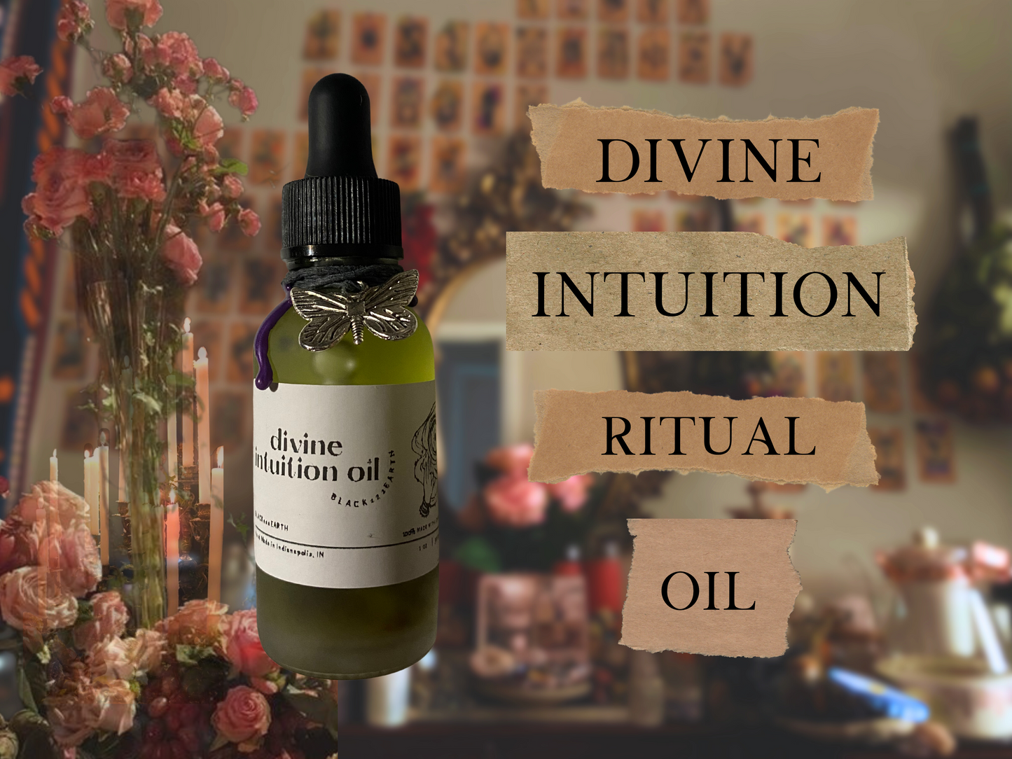 divine intuition | spelled divination ritual oil