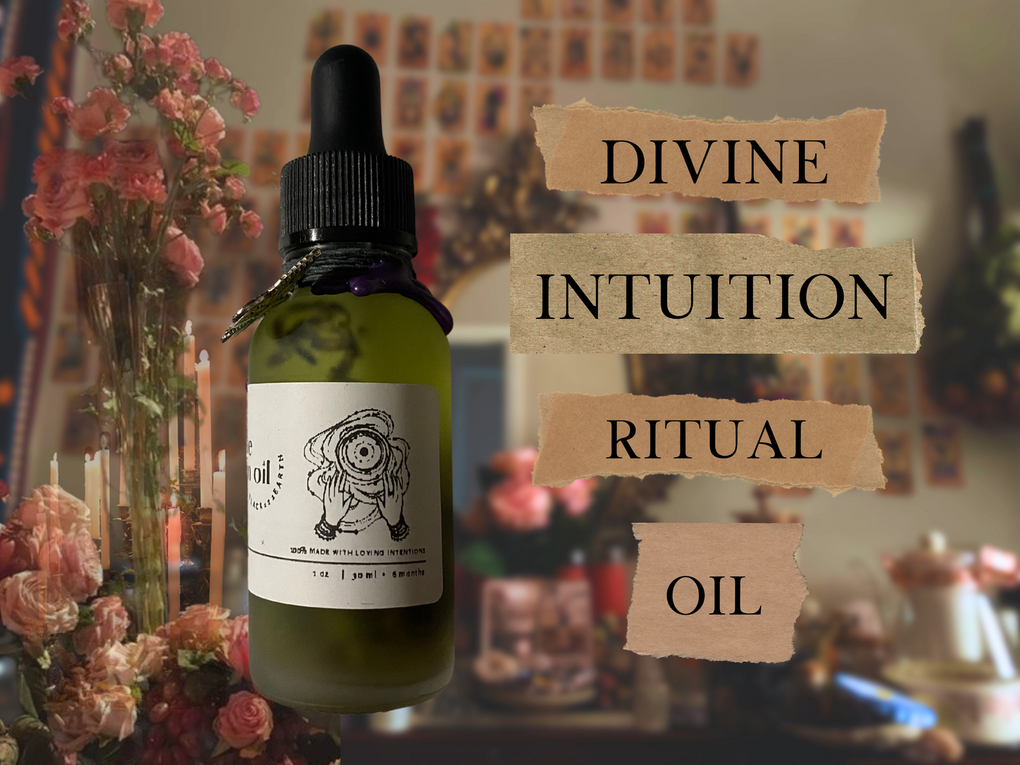 divine intuition | spelled divination ritual oil